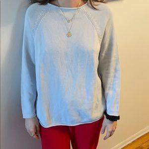 Vintage Light Blue Oversized Charter Club Sweater